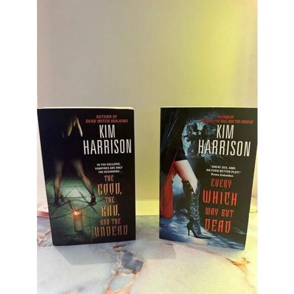 Bestseller Other - Kim Harrison 2-Book Bundle: Dive into a Double Dose of Fantasy and Adventure!